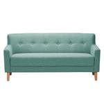 Sofa Bette II (3-Sitzer) Webstoff - Hellblau