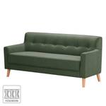 Sofa Bette I (3-Sitzer) Webstoff - Grün