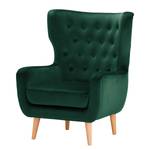 Fauteuil Boyka I fluweel - Velours Ravi: Antiek groen