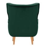 Fauteuil Boyka I fluweel - Velours Ravi: Antiek groen