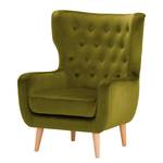 Fauteuil Boyka I fluweel - Velours Ravi: Avocado