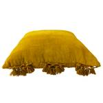 Coussins déco Himara (lot de 2) Étoffe de coton - Jaune doré