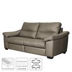 Sofa Lamexa I (2 -Sitzer) Echtleder - Taupe - Keine Funktion