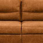 Canapé Lamexa II (2-3 places) Microfibre - Cognac - Sans fonction