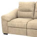 Sofa Lamexa II (2 -Sitzer) Microfaser - Warmes Beige - Keine Funktion