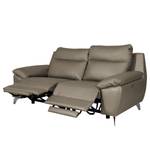 Sofa Kimball  (2 -Sitzer) Echtleder - Taupe - Relaxfunktion