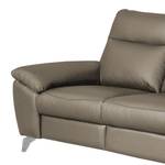 Sofa Kimball  (2 -Sitzer) Echtleder - Taupe - Relaxfunktion