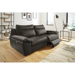 Sofa Kimball  (2,5 -Sitzer) Echtleder - Dunkelgrau - Relaxfunktion