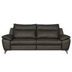 Sofa Kimball  (2,5 -Sitzer) Echtleder - Dunkelgrau - Relaxfunktion