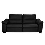 Sofa Lamexa I  (2,5 -Sitzer) Echtleder - Schwarz - Relaxfunktion