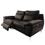 Sofa Kimball  (2 -Sitzer) Echtleder - Dunkelbraun - Relaxfunktion