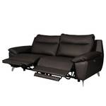 Sofa Kimball  (2,5 -Sitzer) Echtleder - Dunkelbraun - Relaxfunktion