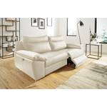 Sofa Kimball  (2,5 -Sitzer) Echtleder - Creme - Relaxfunktion