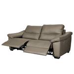 Sofa Lamexa I  (2,5 -Sitzer) Echtleder - Taupe - Relaxfunktion