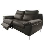 Sofa Kimball  (2 -Sitzer) Echtleder - Dunkelgrau - Relaxfunktion