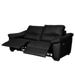 Sofa Lamexa I (2 -Sitzer) Echtleder - Schwarz - Relaxfunktion