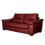 Sofa Lamexa I  (2,5 -Sitzer) Echtleder - Rot - Relaxfunktion