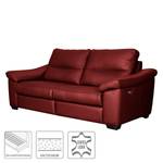 Sofa Lamexa I  (2,5 -Sitzer) Echtleder - Rot - Relaxfunktion