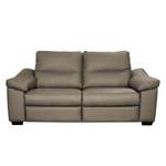 Sofa Lamexa I (2 -Sitzer) Echtleder - Taupe - Relaxfunktion