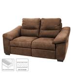 Sofa Lamexa II (2 -Sitzer) Microfaser - Braun - Relaxfunktion