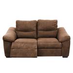 Sofa Lamexa II (2 -Sitzer) Microfaser - Braun - Relaxfunktion