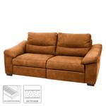 Sofa Lamexa II  (2,5 -Sitzer) Microfaser - Cognac - Relaxfunktion