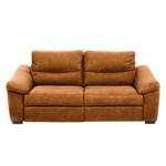 Sofa Lamexa II  (2,5 -Sitzer) Microfaser - Cognac - Relaxfunktion