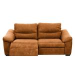 Sofa Lamexa II  (2,5 -Sitzer) Microfaser - Cognac - Relaxfunktion