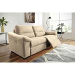 Sofa Lamexa II  (2,5 -Sitzer) Microfaser - Warmes Beige - Relaxfunktion