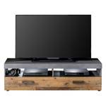 Tv-meubel Indy Bruin - Plaatmateriaal - 139 x 41 x 40 cm