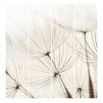 Schuifgordijnen Zacht gras (4-delig) microvezel - Plafondmontage