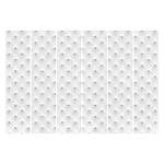 Panneau japonais Diamant (lot de 6) Microfibre - Fixation murale