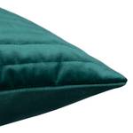 Housse de coussin T-Velvet Stripes Velours - Vert turquoise