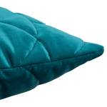 Kissenbezug T-Quilted Seashell Samt - Petrol