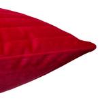 Housse de coussin T-Velvet Stripes Velours - Rouge