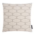 Housse de coussin Matrix Tissu mélangé - Gris lumineux