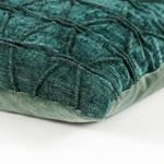 Housse de coussin Matrix Tissu mélangé - Vert sapin