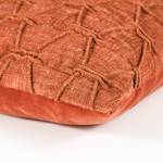 Kissenbezug Matrix Mischgewebe - Terracotta