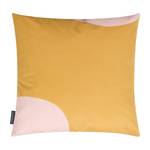 Housse de coussin Modern Tissu mélangé - Jaune mangue