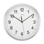 Horloge murale Keswick Horloge - Argenté / Blanc - Diamètre : 50 cm