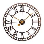 Horloge murale Sliven Quartz - Marron / Jaune