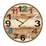 Horloge murale Woodridge Quartz - Marron