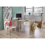 Bureau Joker I San Remo eikenhouten look/wit