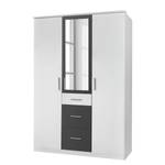 Armoire Joker III Blanc / Graphite