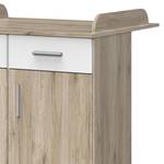 Commode Joker San Remo eikenhouten look/wit