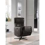 Fauteuil relax Amapa Cuir véritable - Marron bison