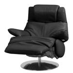 Relaxfauteuil Sarchi echt leer - Zwart