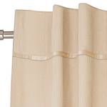 Gordijn Cord polyester - Champagnekleurig