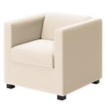 Fauteuil Wilno VI gepigmenteerd leer - Wit