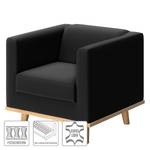 Fauteuil Wilno VIII Cuir pigmenté - Noir